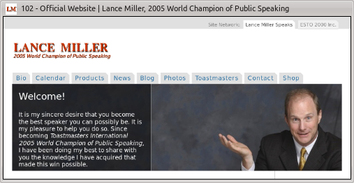 Lance Miller's Website